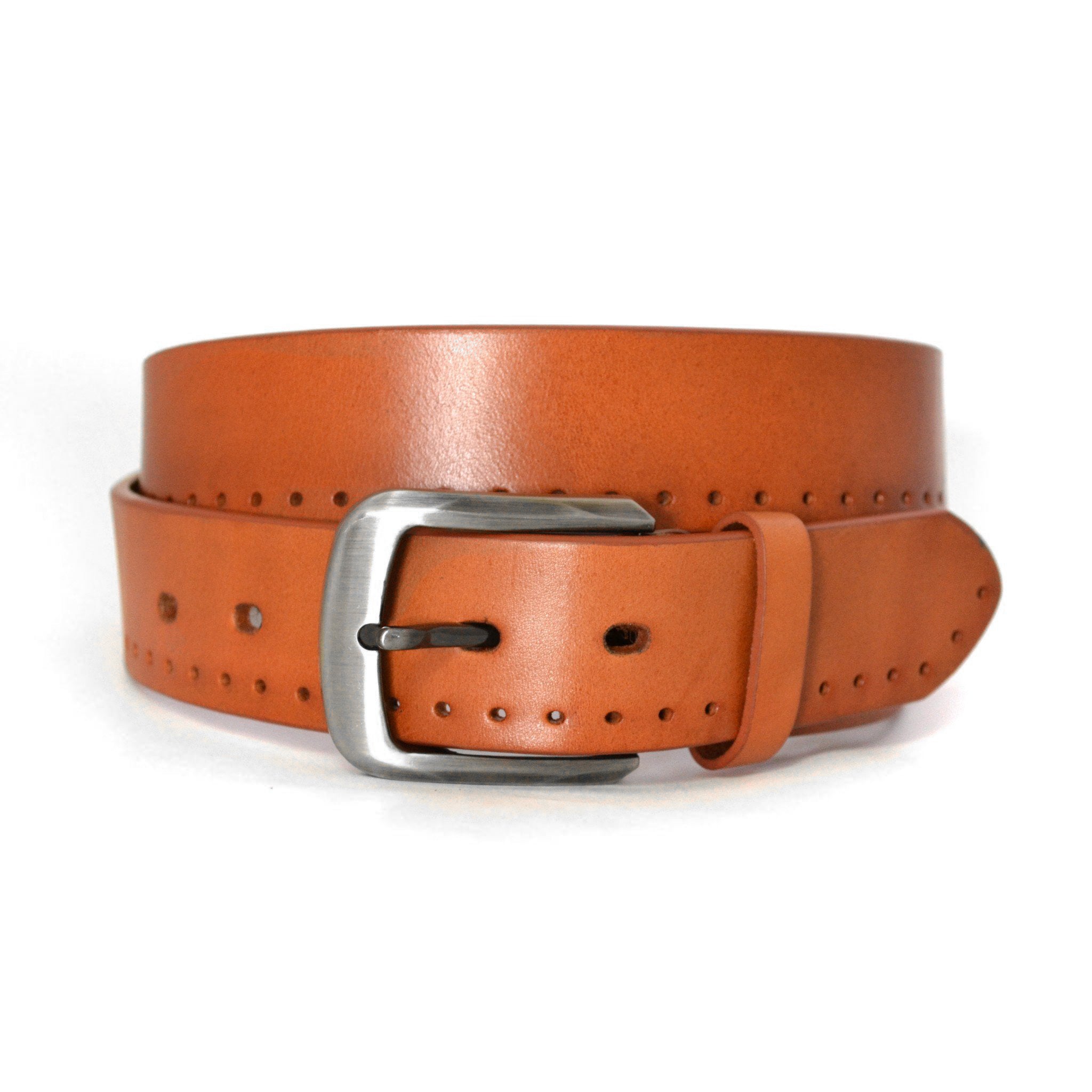 Value Pack YASHA – Mens Tan Genuine Leather Belt